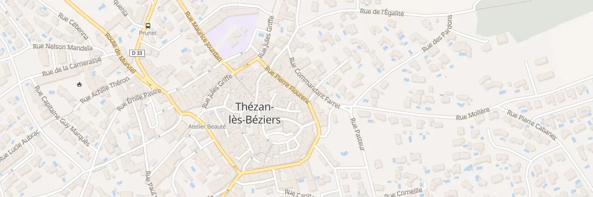 Plan du 26 Rue des Freres Biscaye à Thézan-lès-Béziers