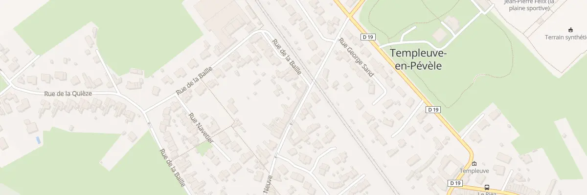 Plan du 125 Rue Neuve à Templeuve-en-Pévèle