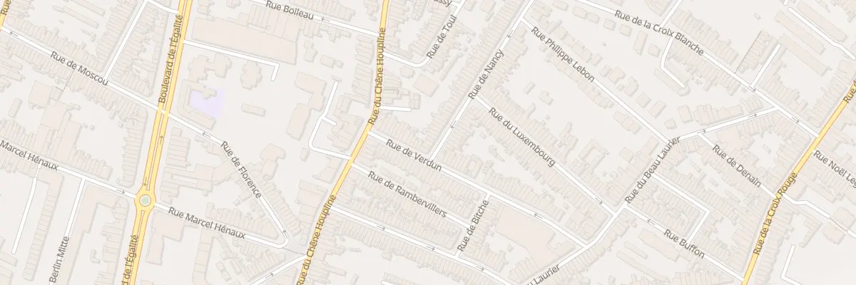 Plan du 3 Rue de Nancy à Tourcoing