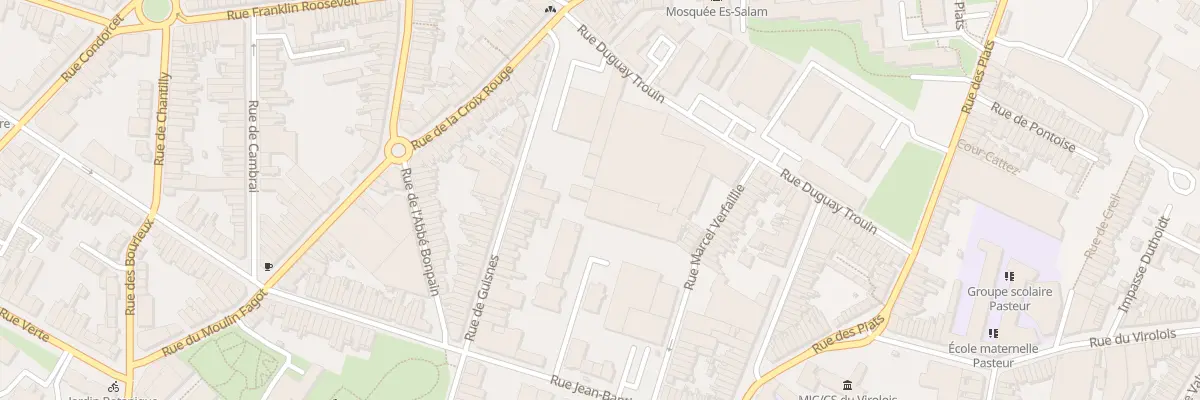 Plan du 198B Rue de Guisnes à Tourcoing