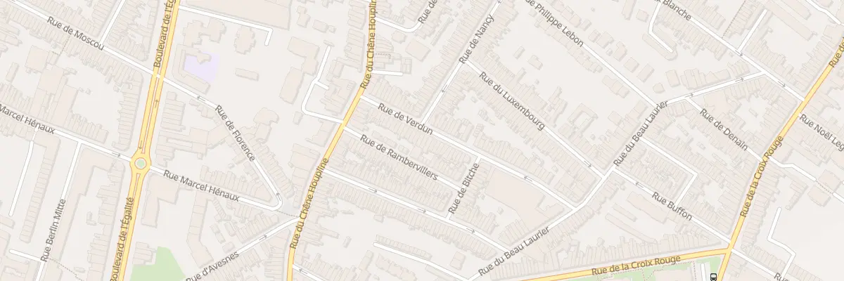 Plan du 28 Rue de Verdun à Tourcoing