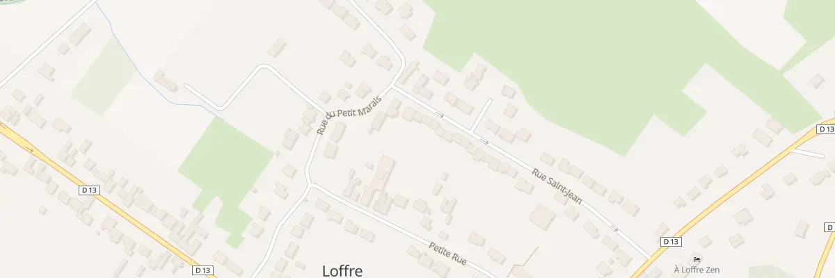 Plan du 289 Rue Saint-jean à Loffre