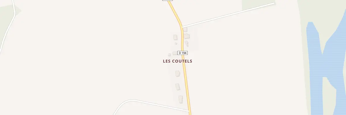 Plan du 4 Les Coutels à Saint-Loup-d’Ordon