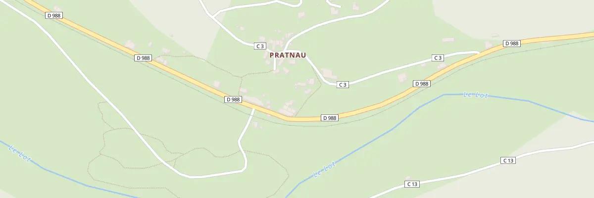 Plan du 5053 Pratnau à Banassac-Canilhac