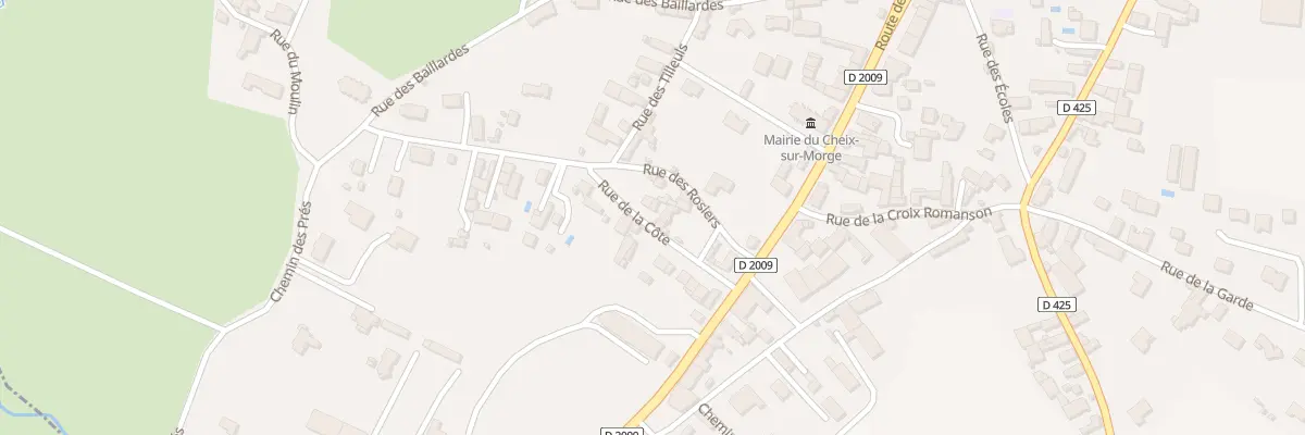 Plan du 4 Rue de la Cote au Cheix-sur-Morge