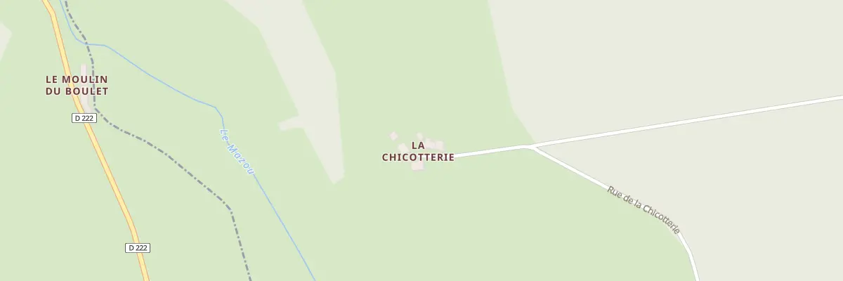 Plan du 130 La Chicotterie à La Celle-sur-Nièvre