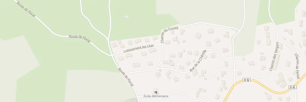 Plan du 10 Lot les Lilas à Solignat