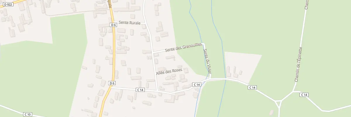 Plan du 33 Rue de Dessous à Manicamp