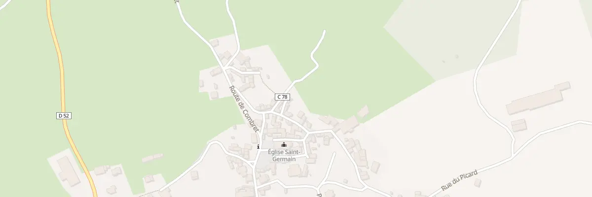Plan du 2 Imp du Poujaux à Saint-Germain-du-Teil