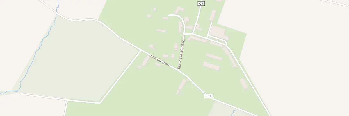 Plan du 6 Rue de la Montagne à Chauffry