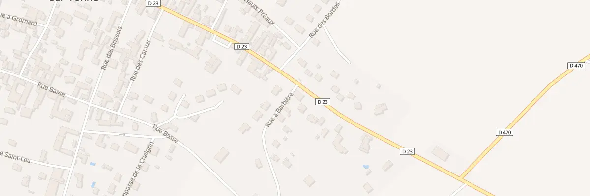 Plan du 49 Rue des Préaux à Courlon-sur-Yonne