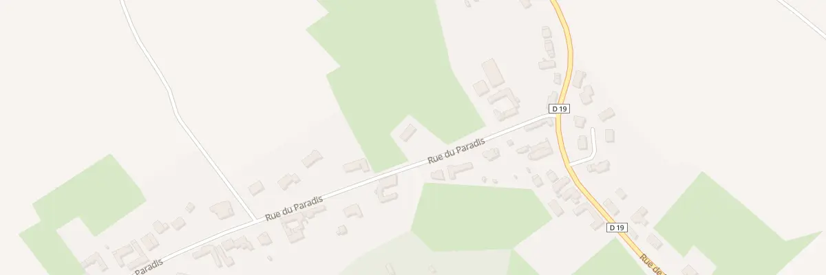 Plan du 6 Rue du Paradis à Templeuve-en-Pévèle