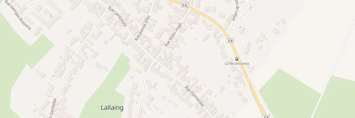 Plan du 47 Rue Parmentier à Lallaing