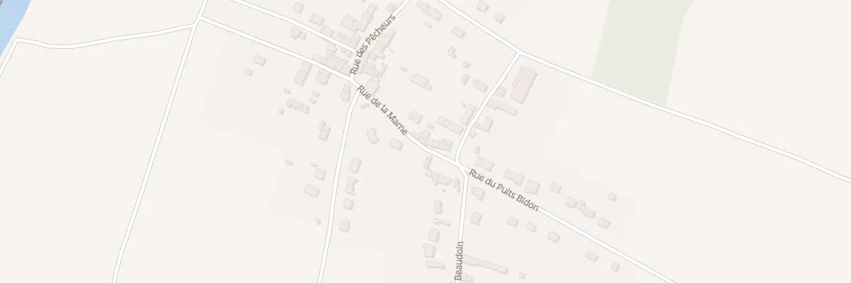 Plan du 8 Rue de la Marne à Luzancy