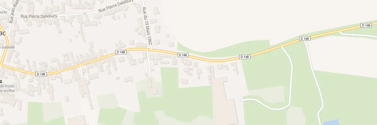 Plan du 26 Rue Francois Ponthieu à Aubigny-au-Bac
