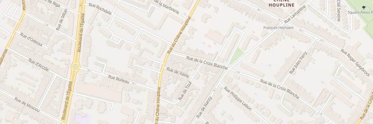 Plan du 18 Rue de la Croix Blanche à Tourcoing