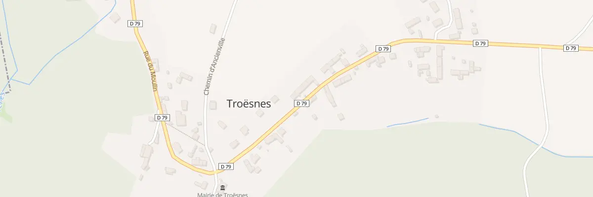 Plan du 11 Rue de Marizy à Troësnes