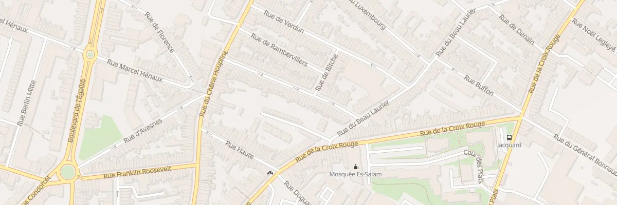 Plan du 58 Rue Marengo à Tourcoing
