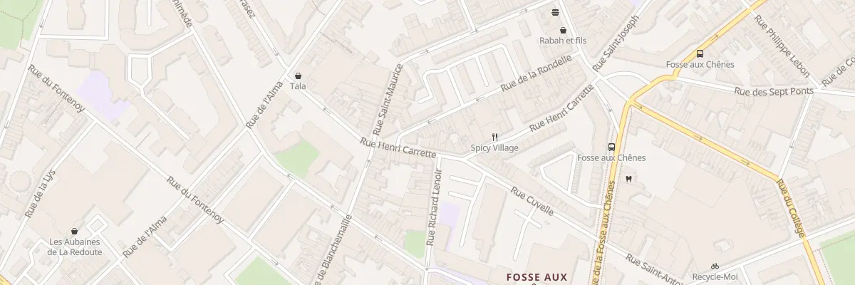 Plan du 56B Rue Henri Carette à Roubaix