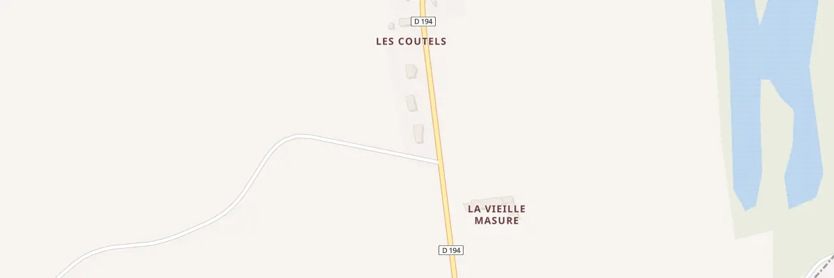 Plan du 10 Les Coutels à Saint-Loup-d’Ordon