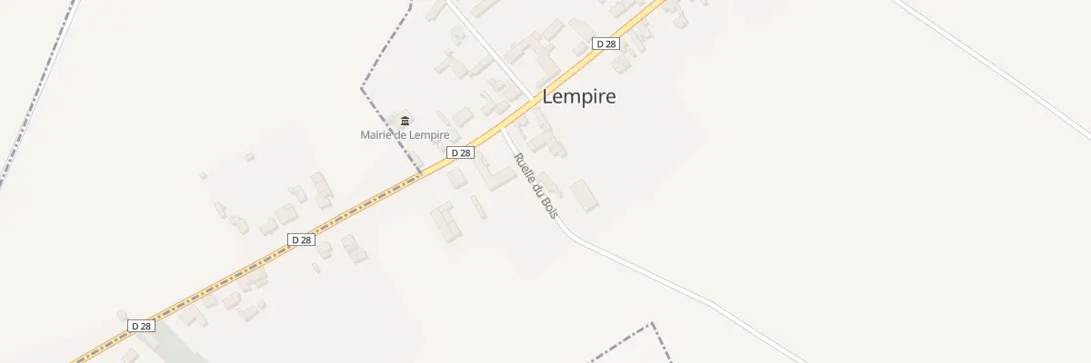 Plan du 1 Rle du Bois à Lempire