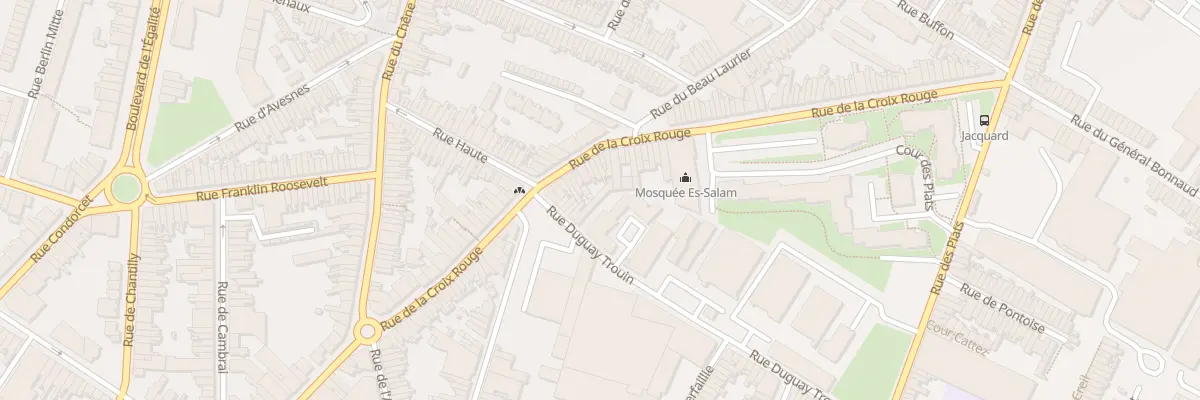 Plan du 11 Rue Duguay Trouin à Tourcoing