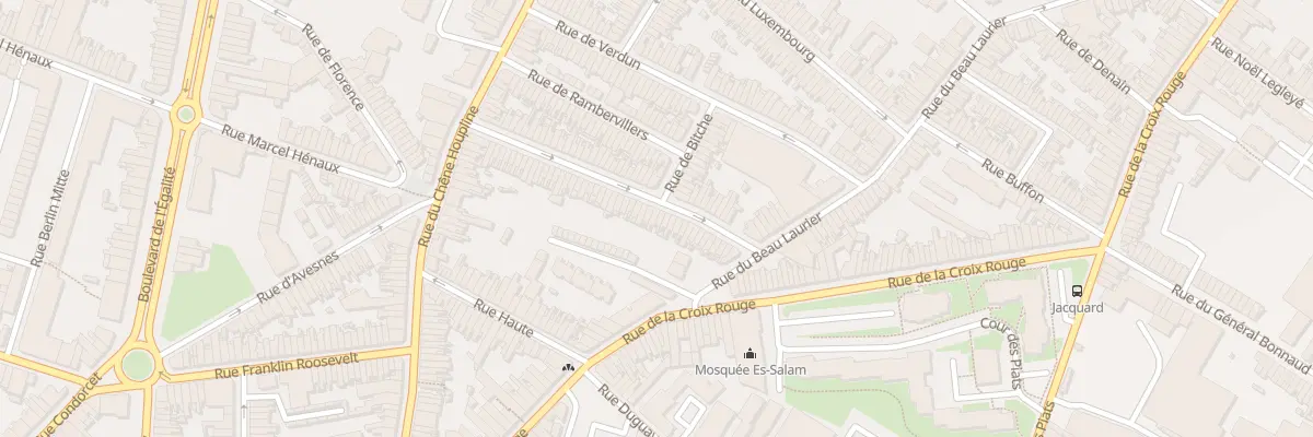 Plan du 60 Rue Marengo à Tourcoing