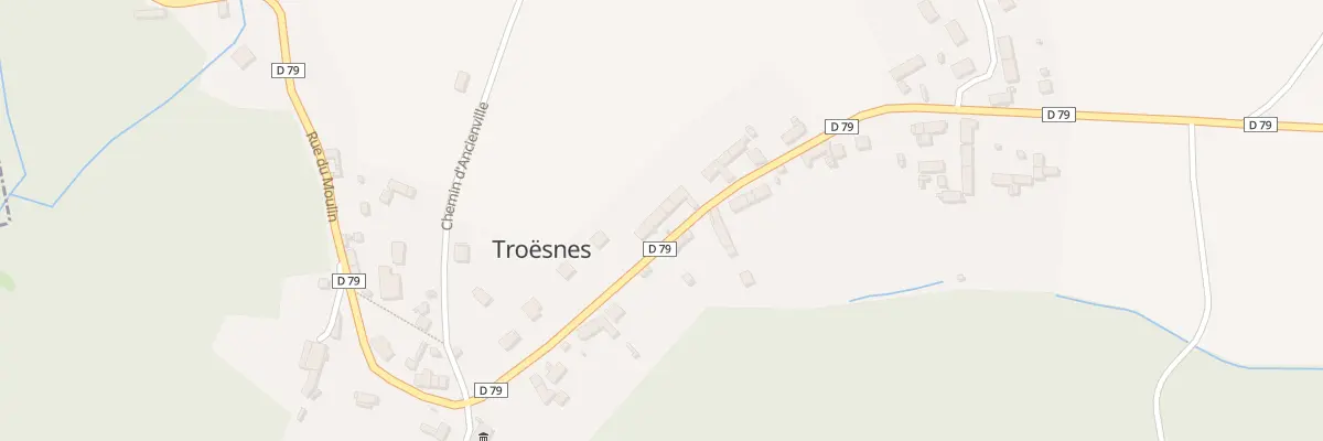 Plan du 13 Rue de Marizy à Troësnes