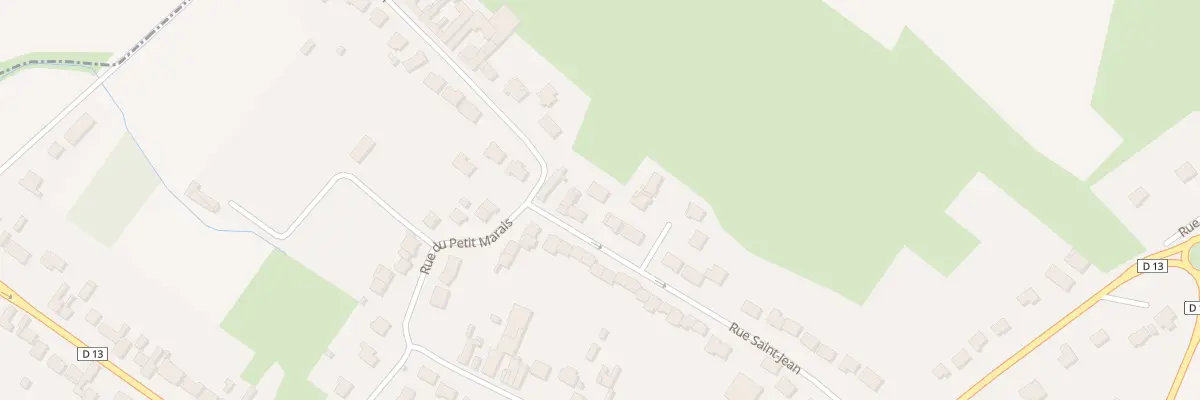 Plan du 296 Rue Saint-jean à Loffre