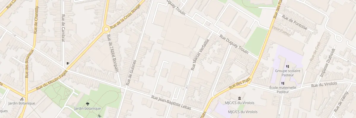 Plan du 198 Rue de Guisnes à Tourcoing