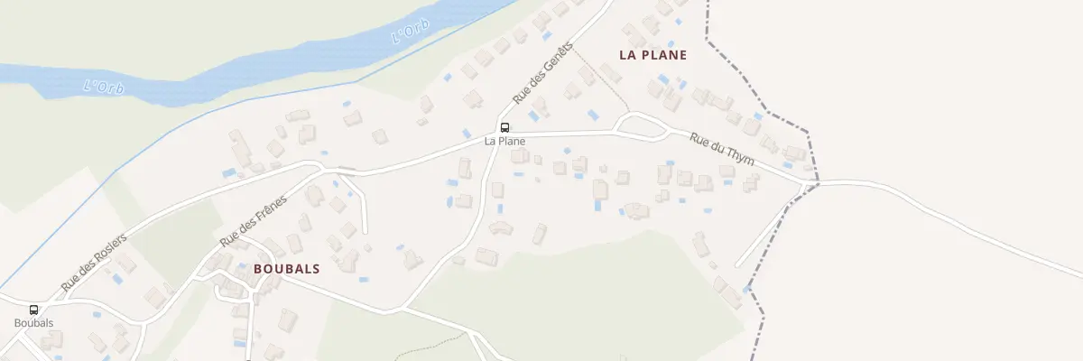 Plan du 3 Rue du Thym à La Tour-sur-Orb