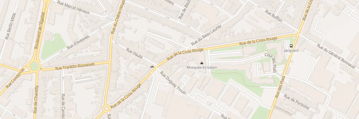 Plan du 70 Rue de la Croix Rouge à Tourcoing