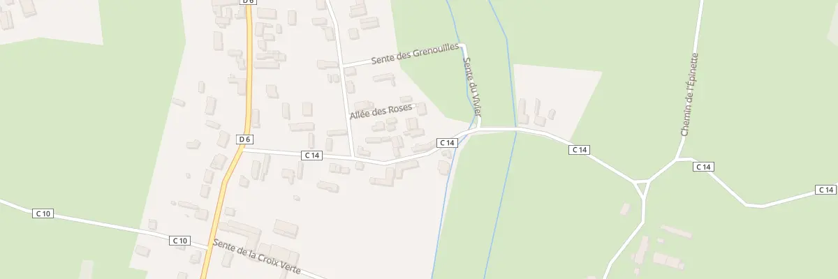 Plan du 7 Rue de la Malvoisine à Manicamp