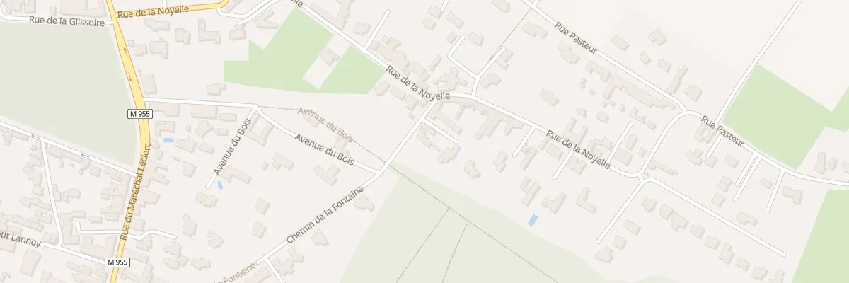 Plan du 322 Che de la Fontaine à Sainghin-en-Mélantois