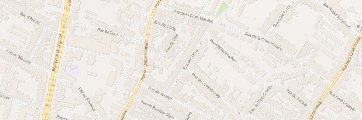 Plan du 41 Rue de Nancy à Tourcoing