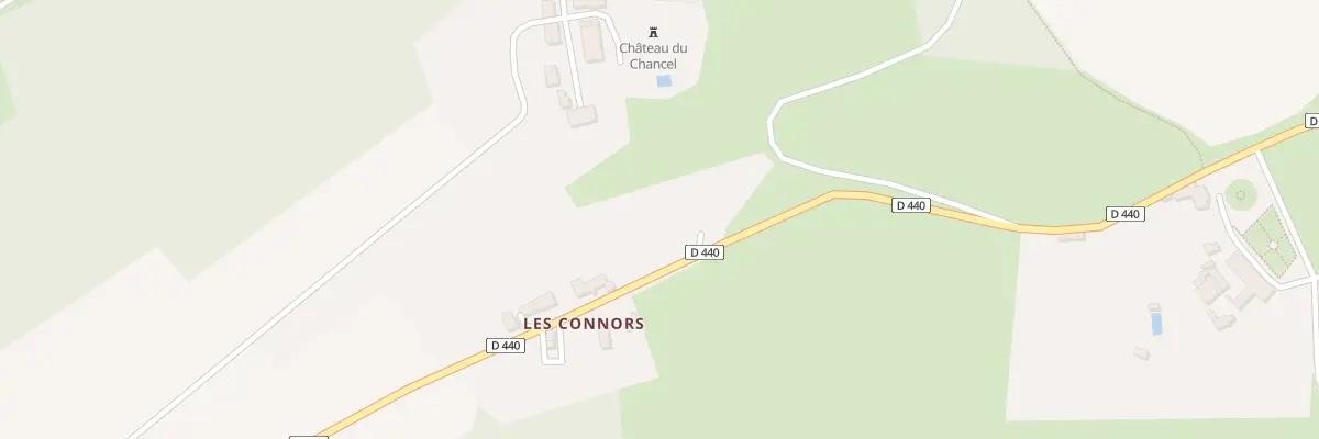 Plan du 5551 Les Connors à Vensat