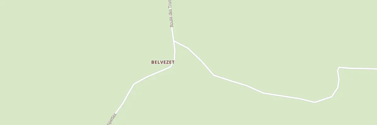Plan du 5056 Belvezet à Tiviers