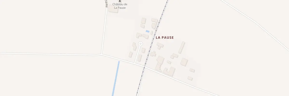 Plan du 13 Che du Chateau de la Pause à Pessat-Villeneuve