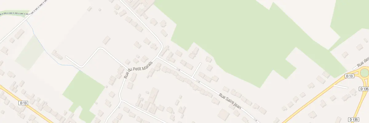 Plan du 254 Rue Saint-jean à Loffre