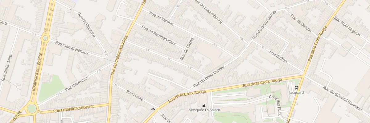 Plan du 55 Rue Marengo à Tourcoing