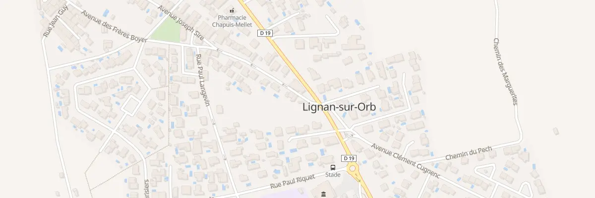 Plan du 478 Av Joseph Sire à Lignan-sur-Orb