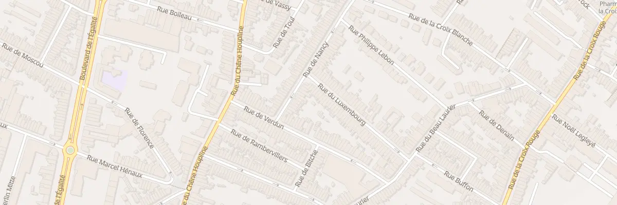 Plan du 22 Rue de Nancy à Tourcoing