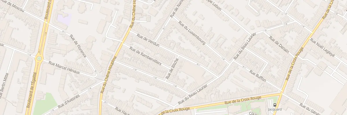 Plan du 50B Rue de Verdun à Tourcoing