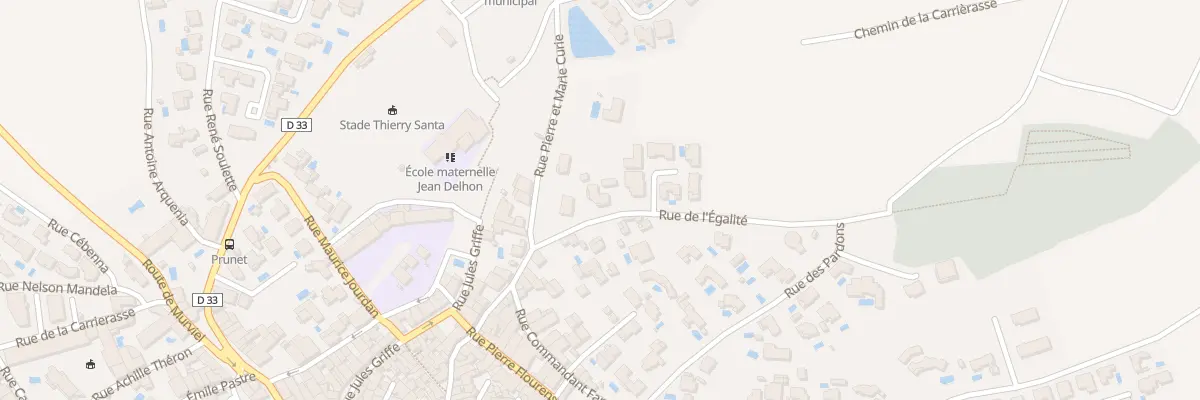 Plan du 13 Rue de l’Egalité à Thézan-lès-Béziers