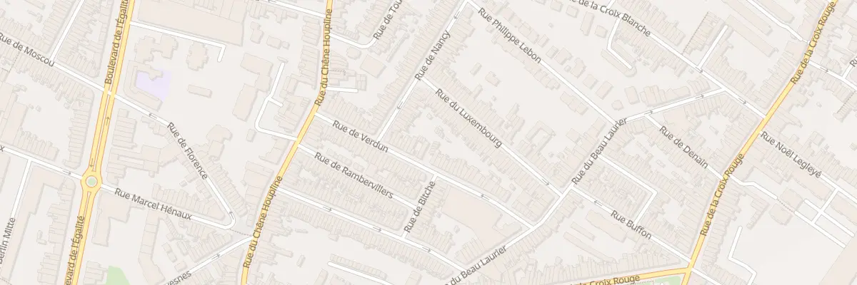 Plan du 43 Rue de Verdun à Tourcoing