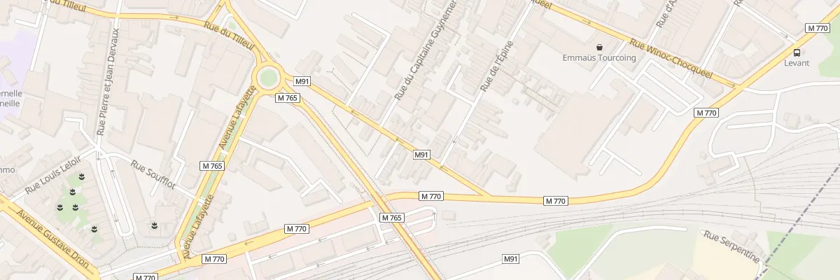 Plan du 139 Rue du Tilleul à Tourcoing