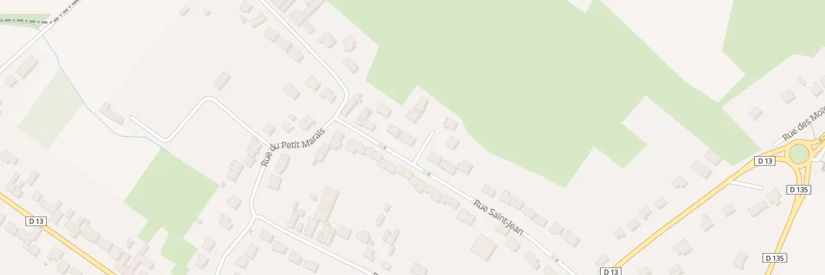 Plan du 234 Rue Saint-jean à Loffre