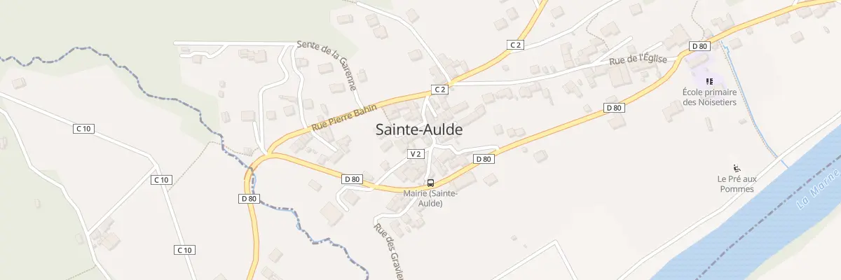 Plan du 5 Rue de Chamoust à Sainte-Aulde