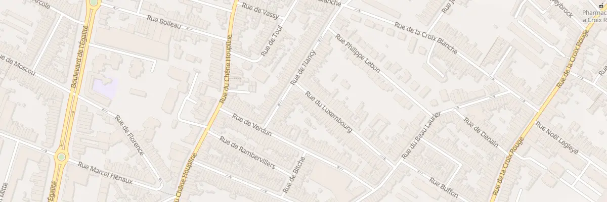 Plan du 67 Rue du Luxembourg à Tourcoing
