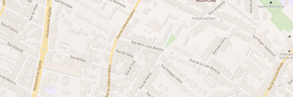 Plan du 36 Rue de la Croix Blanche à Tourcoing
